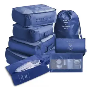Juego De 8 Bolsas Organizadoras De Malet