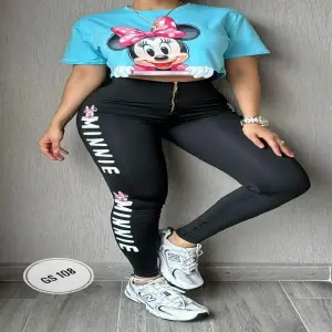 Leggins+Cremallera+ croptop