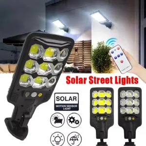 2D Lampara Solar Lupa 8037 + Control