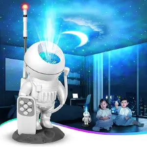 Proyector de Galaxias Astronauta Luna