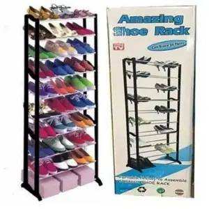 Closet Armario Tela 2 + Zapatero Azul 10