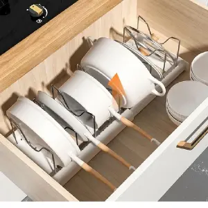 Organizador expandible para ollas