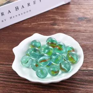 Juego De 50 Canicas De Vidrio En Colores