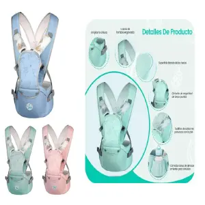 Cangurera Para Bebe, Ajustable con sopor