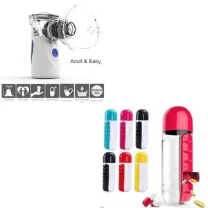 Combo Nebulizador + Pastillero