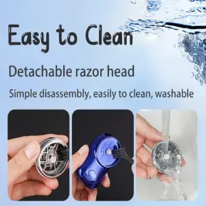 MINI AFEITADORA SHAVER VIAJERA RECARGABLE: Tu aliada perfecta para una piel suave donde quiera que estés - MINI AFEITADORA SHAVER VIAJERA RECARGABL