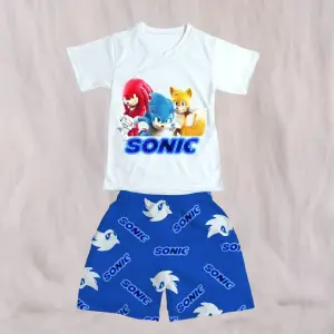 pijama niño sonic three