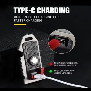 Linterna Llavero Portatil Luz Fuerte
