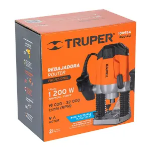 Ruteadora profesional  truper nueva