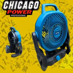 Ventilador Recargable 21V 9 Pulgadas