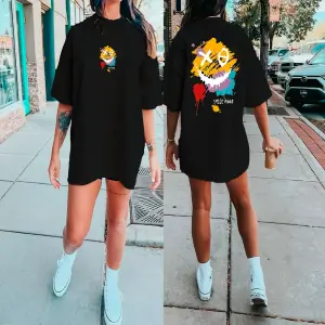 Camisetas grficas oversize - 731782