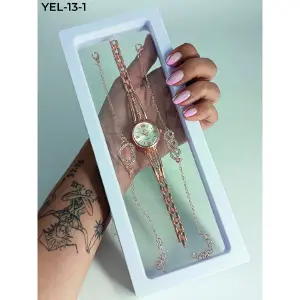 YEL - RELOJ DR ESTUCHE ACCESORIO DAMA