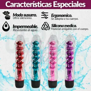 DILDO SUSURRO IMPERMEABLE PUNTO G