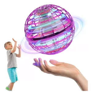 Pelota Bola Spiner Volador Juguete Luz