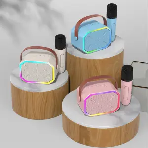 Parlante con microfono Karaoke