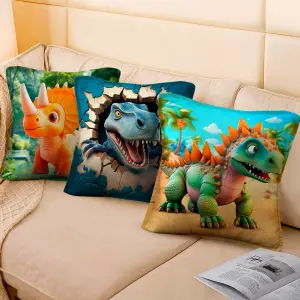 Cojines Dinosaurios x3 Almohada FDN01