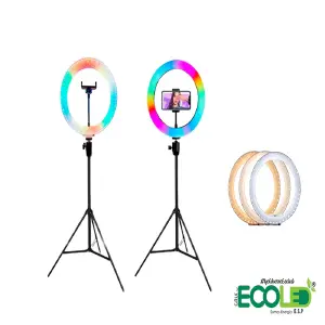 Aro de luz Diamond Crystal RGB para fot