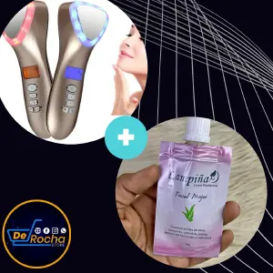 Kit masajeador + crema depilatoria cara