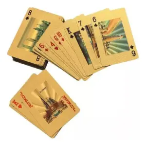 Cartas Baraja Poker Lujo Ultra Fina