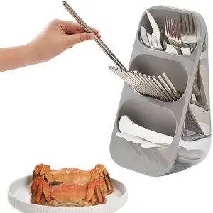 Soporte multifuncional de cubiertos