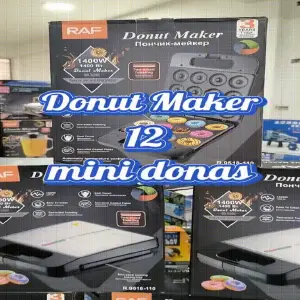 MÁQUINA MINI DONA RAF: ¡Prepara deliciosas mini donas en casa! - MÁQUINA MINI DONA RAF