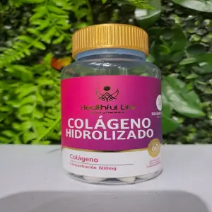 Cólageno Hidrolizado 600mg 60 cápsulas