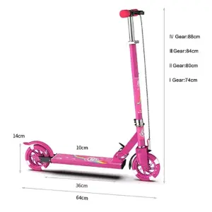Patineta para niños en aluminio