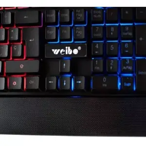 Teclado tipo gamer WB-100 RGB