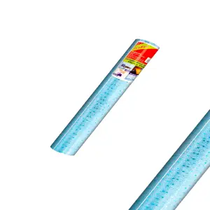 PEGAFACIL ROLL GLITTER ESTRELLAS AZUL