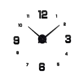 Reloj analogo de pared 3D