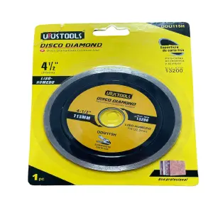 Disco 4.5" diamantado liso húmedo uyus