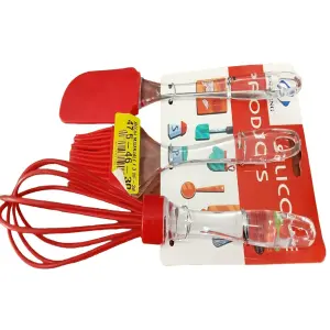 Kit herramientas de cocina silicona x3