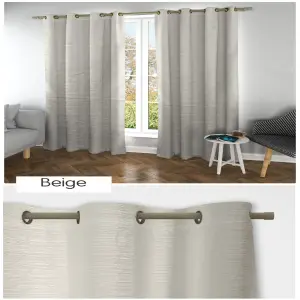CORTINA HERMOSA Y ELEGANTE 3M X 2 - HERMOSA Y ELEGANTE CORTINA ARGOLLA