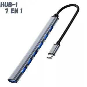 Adaptador Convertidor Multipuerto Tipo C
