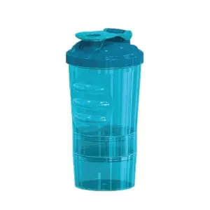 Botella Vaso Shaker Con Compartimentos