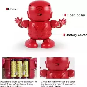 MUÑECO IRONMAN QUE CANTA Y BAILA