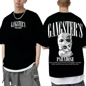 Camisetas grficas oversize - 731824