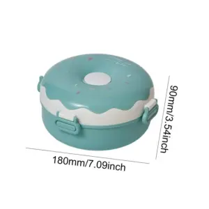 Lonchera porta comida termico forma dona