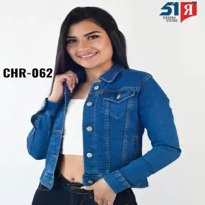 Chaqueta en jean licrada clasica N30