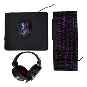 ComboGamer Teclado balaca mouse alfomb ⚡