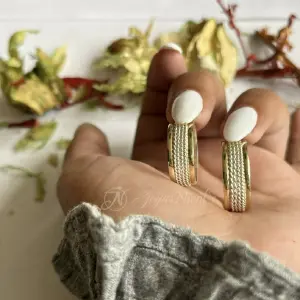 PAR DE ARGOLLAS COLECCIÓN TEJIDAS