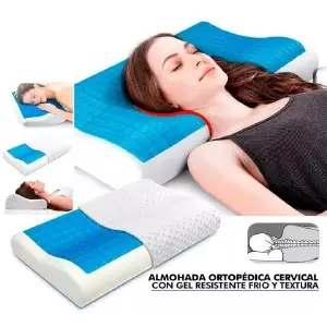 ALMOHADA ORTOPEDICA MEMORY PILLOWEN GEL