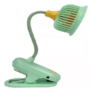 Mini Ventilador Con Gancho Flexible