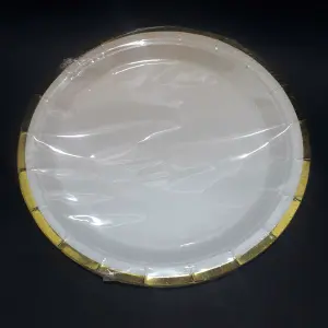 Platos beige desvanecido 23cm