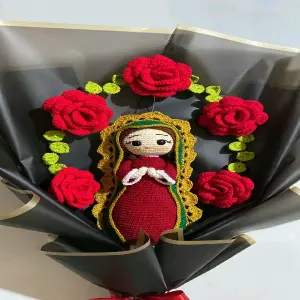 RAMO VIRGEN DE GUADALUPE A CROCHET