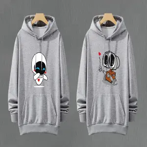 Buzo, Buso Hoodie Gris Walle y Eva