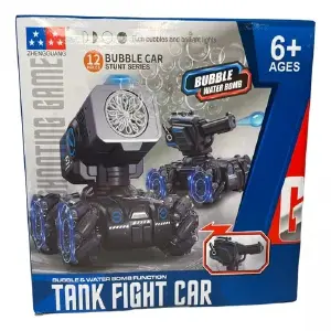 TANQUE CARRO JUGUETE LANZA BURBUJAS MAND