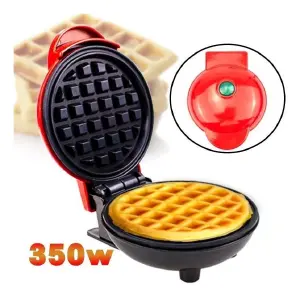 Mini Waflera Eléctrica Antiadherente 350