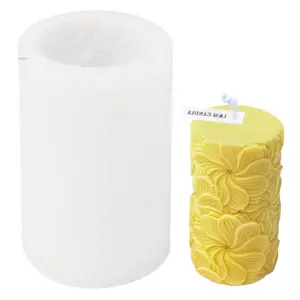 Molde Silicona Para Velas 15cm018