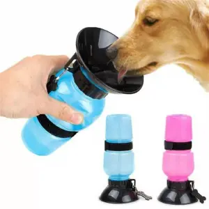 Termo bebedero agua portátil mascotas
